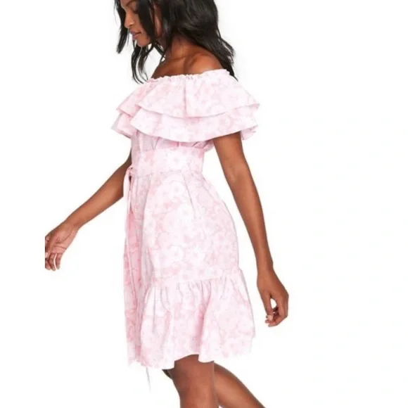 Lisa Marie Fernandez Dresses | Lisa Marie Fernandez X Target Dress | Color: Pink/White | Size: Xxs | Restingbichfash's Closet